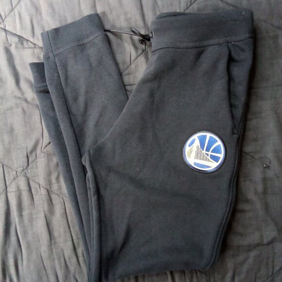 Nike NBA Golden State Warriors Sweatpants Joggers Trainers - Picture 1 of 8